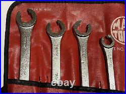 MAC SOHBM6K Metric Flare Nut Tubing Wrench Set 6 Pc Set 9mm 21mm in Pouch USA