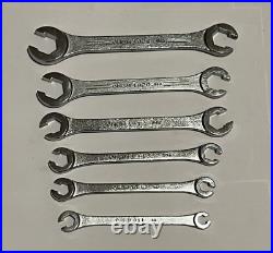 MAC SOHBM6K Metric Flare Nut Tubing Wrench Set 6 Pc Set 9mm 21mm in Pouch USA