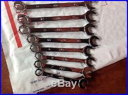 MAC TOOLS 14 Piece Metric Combination Wrench Set 19mm-6mm. NICE