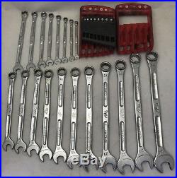 MAC TOOLS 19-PC. Metric Combination Wrench Set 12-PT. 6mm-24mm (SPG020716)