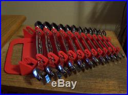 MAC Tools 12Pc Precision Torque Metric Ratcheting Combination Wrench Set 8-19mm