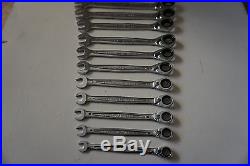 MAC Tools 12pc Metric Ratcheting Combination Wrench Set, 8mm to 19mm