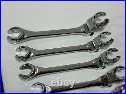 MAC Tools RARE 7pc Metric Double FLEX HEAD Flare Nut Line Wrench Set 6 Point