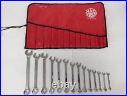 MAC Tools SCM14K 14-Piece Metric Combination Wrench Set-Made in USA (Read)