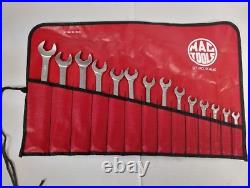 MAC Tools SCM14K 14-Piece Metric Combination Wrench Set-Made in USA (Read)