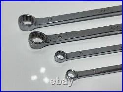 MAC Tools USA 4pc Metric BM Series Double Box End Wrench Set Lot 12 Point