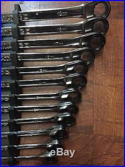 MATCO SMCLM122T 12 PIECE METRIC 12 POINT LONG COMBINATION WRENCH SET