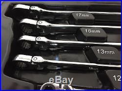 MATCO SMCLM52T 5 PIECE METRIC 12 POINT LONG COMBINATION WRENCH SET NEW