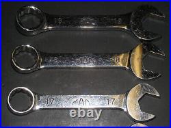 Mac 10pc Metric Stubby/Midget Combination Wrench Set 10-19mm