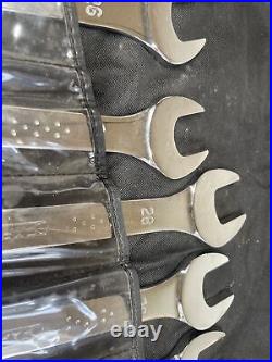 Mac Expert 7PC Metric large combination Wrench Set 12PT 25,26,27,28,29,30,32