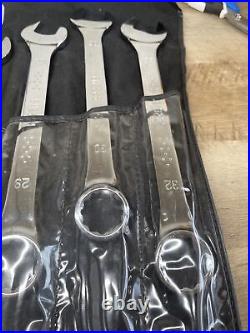 Mac Expert 7PC Metric large combination Wrench Set 12PT 25,26,27,28,29,30,32