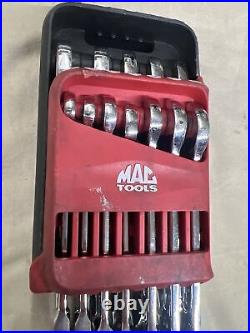 Mac Tools 12pc Flexible-Head Ratcheting Spanner Wrench Set 7-19mm