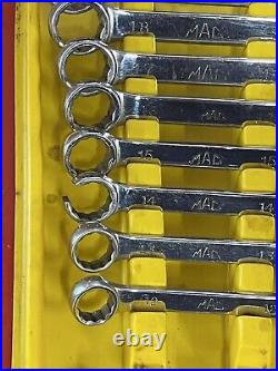Mac Tools 9-peice stubby METRIC combination wrench set
