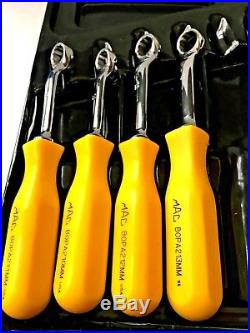 Mac Tools BOPA Yellow Handle Wrench Set