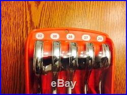 Mac Tools HUGE metric Wrench Set 26-32 MM On Snap Case NEW
