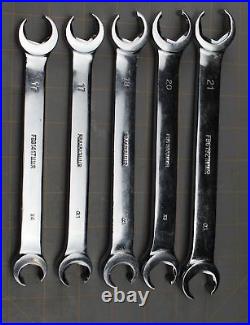 Mac Tools SFBM116KR Flare Nut Metric Wrench Set 11 pieces 8-21mm Line Brake