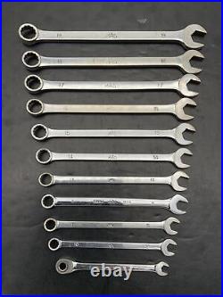 Mac Tools Wrench Set Combination Metric USA 11-Piece 12Pt 8mm, 10-19mm