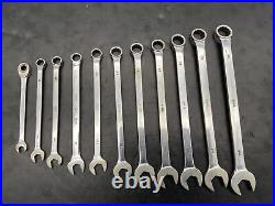 Mac Tools Wrench Set Combination Metric USA 11-Piece 12Pt 8mm, 10-19mm