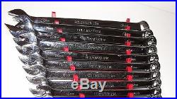Matco Metric Long Chrome Combination Wrench Set 15 pc 10mm 24mm RCL Series