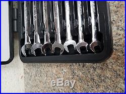 Matco S9CRCM12 12pc 8-19mm Ratcheting Combination Wrench Set 90 Tooth Metric