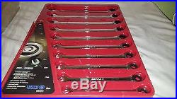 Matco SGRCLM10T 10 Piece Pro Swing Metric Ratcheting Wrench Set- NEW