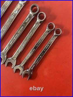 Matco Tools 11 pc Metric SHORT combination wrench set 18mm-8mm USA MADE! WC