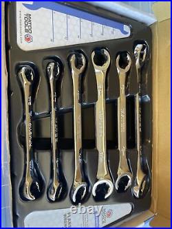 Matco Tools 6 Piece Double End Offset Metric Flare Nut Wrench Set