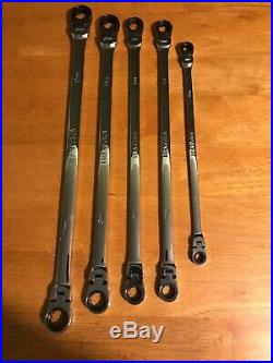 Matco Tools Extra Long Metric Double Flex End Ratchet Wrench Set Nice L@@K