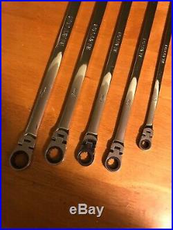 Matco Tools Extra Long Metric Double Flex End Ratchet Wrench Set Nice L@@K