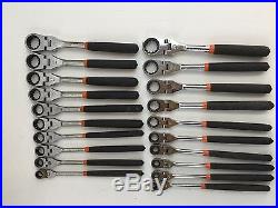 Matco Tools Flex Ratcheting Wrenches Full Set SAE & METRIC 20 pc