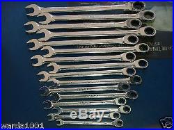 Matco Tools METRIC 16 PIECE Extra Long COMBO RATCHETING WRENCH SET S7GRCXLM16
