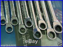 Matco Tools METRIC 16 PIECE Extra Long COMBO RATCHETING WRENCH SET S7GRCXLM16