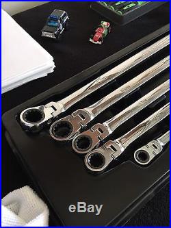 Matco Tools Metric Long Double Flex Ratcheting Wrench Set, SRFBXlM52TA 8-19mm