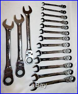 Matco Tools Ratcheting Wrenches Metric 16 Peice Set