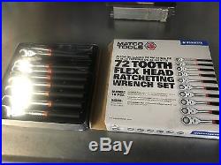 Matco Tools Srfm102pa 72 Tooth Metric Ratcheting Flex Head Wrench Set 10 Pc NEW