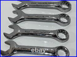 Matco Tools USA SRCSM102T Short Metric Combination Wrench Set, 10-19mm, 12 Point