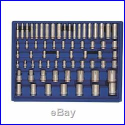 Mechanic Durable Hand Tool Case Set 227pc Sockets Ratchets Wrenches Hex Keys NEW