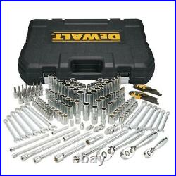 Mechanics tool set (204-piece) dewalt socket tools kit craftsman case metric