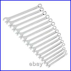 Metric combination wrench set (15-piece) long gearwrench pattern combo new