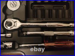 Metrinch Socket & Combination Wrench Set 47 Pieces Metric & Standard SAE