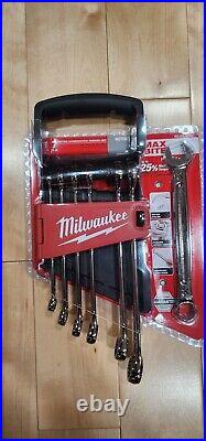 Milwaukee 48-22-9407 & 48-22-9507 14 pc Combination SAE Metric Wrench Set NEW