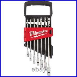 Milwaukee 48-22-9506 7pc Ratcheting Combination Wrench Set Metric