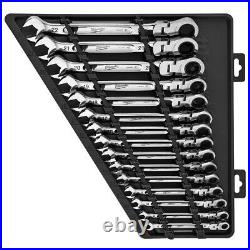 Milwaukee 48-22-9513 15pc Flex Head Ratcheting Wrench Set Metric