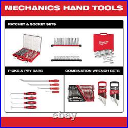 Milwaukee 48-22-9516 Durable Metric Ratcheting Combination Wrench Set 15pc