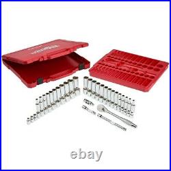Milwaukee (MLW48229008) 3/8 in. Drive 56 pc. Ratchet & Socket Set SAE & Metric