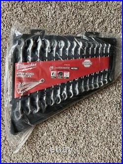 Milwaukee Metric Ratcheting Combination Wrench Set (15-Piece) 48-22-9516