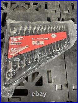 Milwaukee Ratcheting Wrench Set 30-Piece SAE / METRIC 48-22-9416 & 48-22-9516