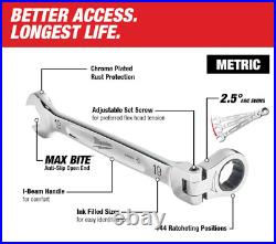 Milwaukee Wrench Set 144-Position Flex-Head Ratcheting SAE METRIC (30-Piece)
