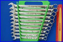 NEW 2019 Snap-On 10 Pc Metric Flank Drive Plus Combo Wrench Set SOEXM710 withRack