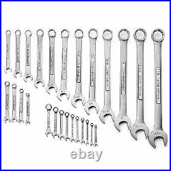 NEW CRAFTSMAN 26PC Piece Inch COMBINATION WRENCH Set 12pt Point Standard SAE